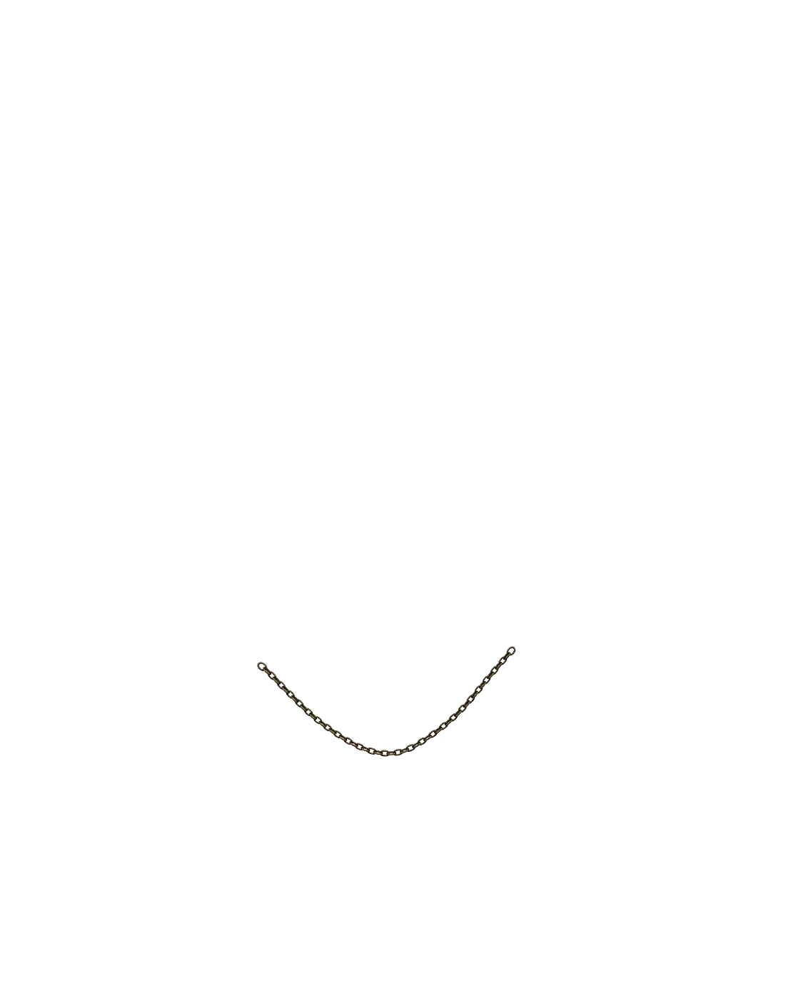 Necklace chain layer